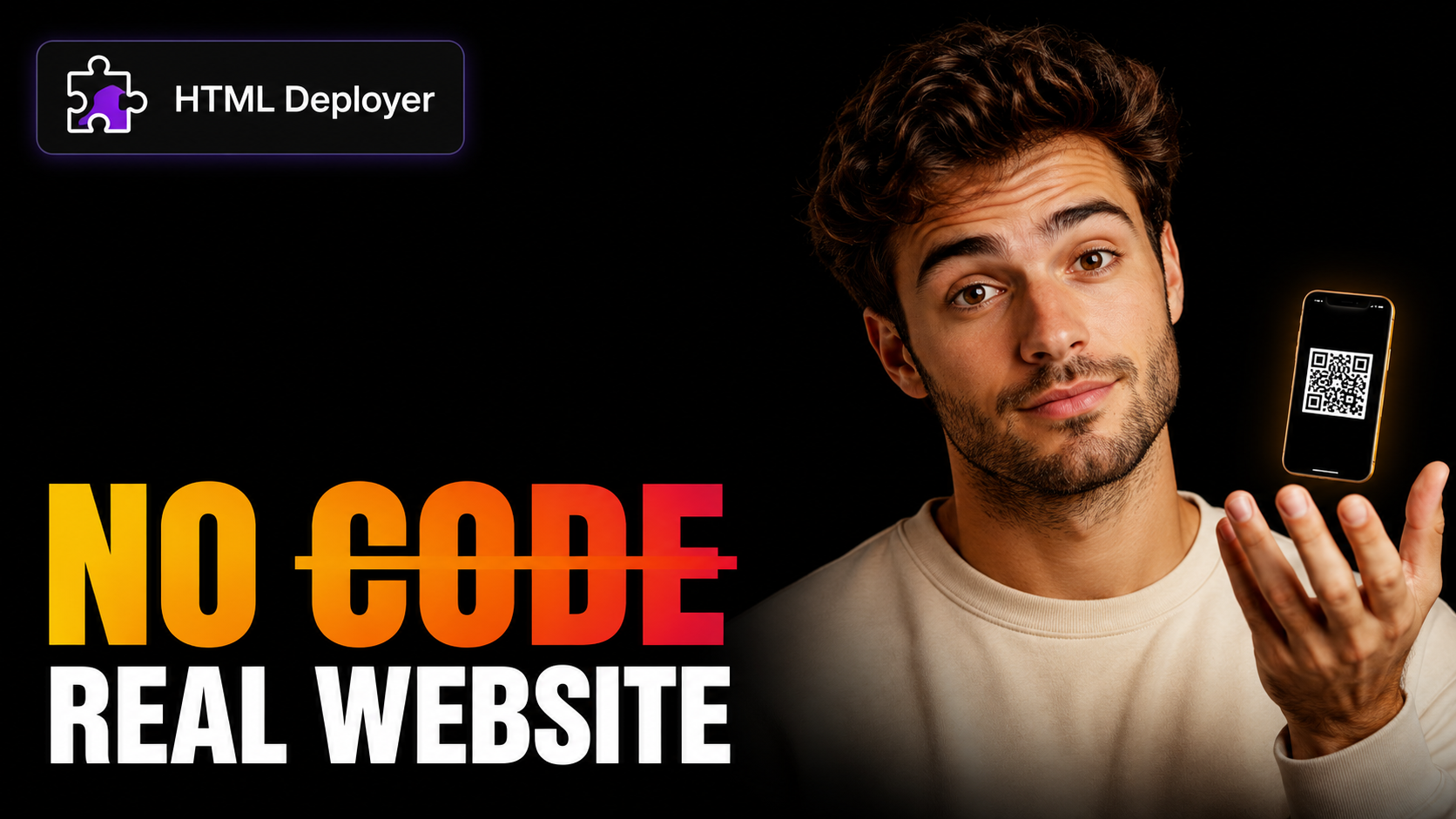 Video tutorial showing how to use the HTML publisher to go from AI code to a live website